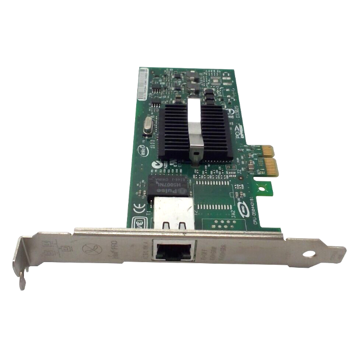Intel CPU-D50442 | PRO/1000 PT Single-Port RJ-45 1Gb/s 10Base-T/100Base-TX/1000Base-T Gigabit Ethernet PCI Express x1 Desktop Network Adapter Refurbished - Intel refurbished available on Gotodirect