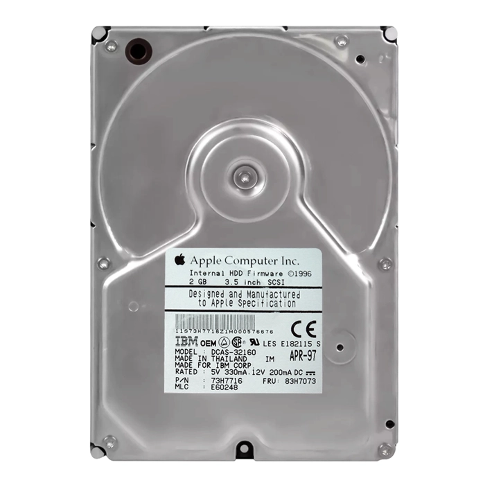 IBM 83H7073 | 4GB 5400RPM Ultra SCSI 3.5-Inch 448KB Cache Ultrastar Hard Drive Refurbished -  refurbished available on Gotodirect