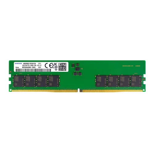 Samsung M323R4GA3BB0-CQKOL | 32GB DDR5-4800MHz PC5-38400 Non-ECC Unbuffered UDIMM CL40 2Rx8 1.1V 288-Pin Memory Module Refurbished - Samsung refurbished available on Gotodirect