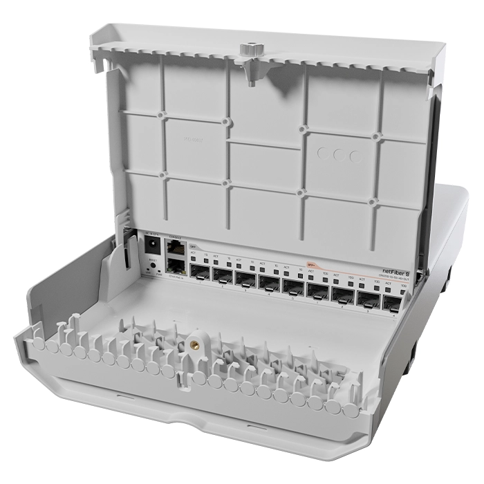 Mikrotik CRS310-1G-5S-4S+OUT | netFiber 9 4x 10G SFP+ with 5x SFP Ports Outdoor Gigabit Ethernet Switch Refurbished - MikroTik refurbished available on Gotodirect