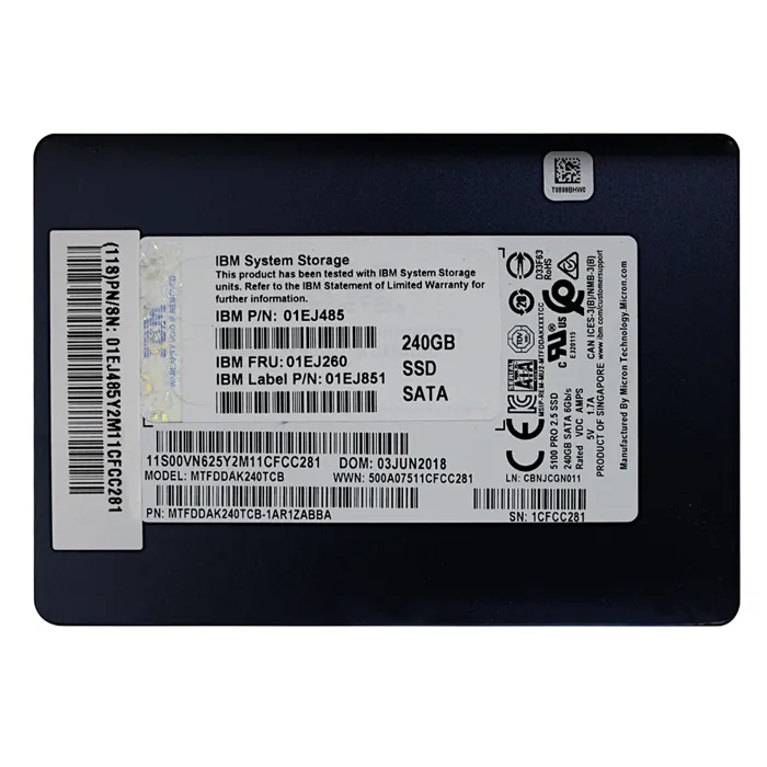 IBM 01EJ260 | 240GB SATA 6Gb/s 2.5-Inch Solid State Drive Refurbished -  refurbished available on Gotodirect