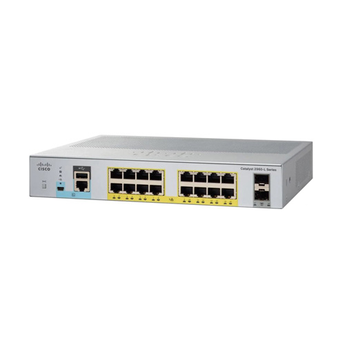 Buy Cisco WS-C2960L-SM-16PS | Catalyst 2960-L Series 16 x Ports PoE+ 10/100/1000Base-T + 2 x SFP Ports Layer 2 Managed 1U Rack-Mountable Gigabit Ethernet Network Switch Refurbished - $551.67 Cisco WS-C2960L-SM-16PS | Catalyst 2960-L Series 16 x Ports PoE+ 10/100/1000Base-T + 2 x SFP Ports Layer 2 Managed 1U Rack-Mountable Gigabit Ethernet Network Switch Refurbished - Cisco Systems Inc. refurbished available on Gotodirect