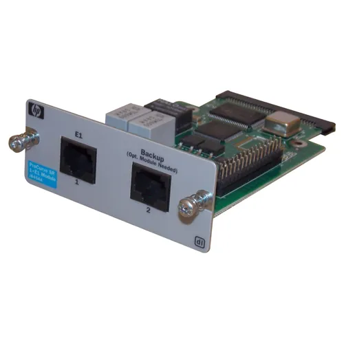 HP J8454-60001 | ProCurve Secure Router DL 1 x Port E1 Module Refurbished - Hewlett-Packard (ou HP en abrégé) refurbished available on Gotodirect