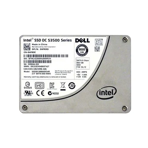 Dell 04FR9D | 800GB Multi-Level Cell SATA 6Gb/s Hot-Pluggable 2.5-Inch Solid State Drive for PowerEdge Servers Refurbished - Dell refurbished available on Gotodirect