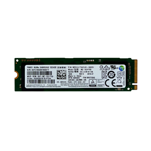 Dell 0W53CK | 1TB Triple-Level Cell PCI Express NVMe 3.0 x4 M.2 2280 Solid State Drive Refurbished - Dell refurbished available on Gotodirect