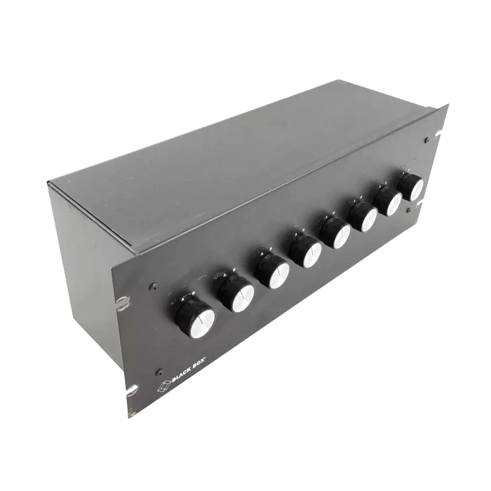 Black Box SM025A-FFF | Preassembled Rackmountable Manual Switch ABC-25 (8 Switches) A Refurbished -  refurbished available on Gotodirect