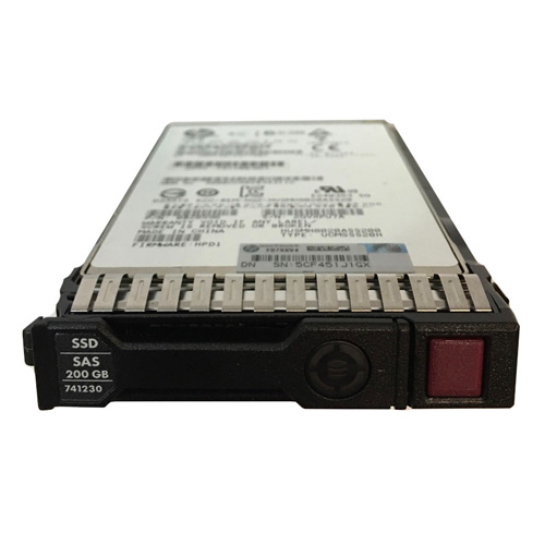 HP 741230-001 | 200GB SAS 12Gb/s High Endurance 2.5-Inch Enterprise Solid State Drive for ProLiant Servers Refurbished - Hewlett-Packard (ou HP en abrégé) refurbished available on Gotodirect