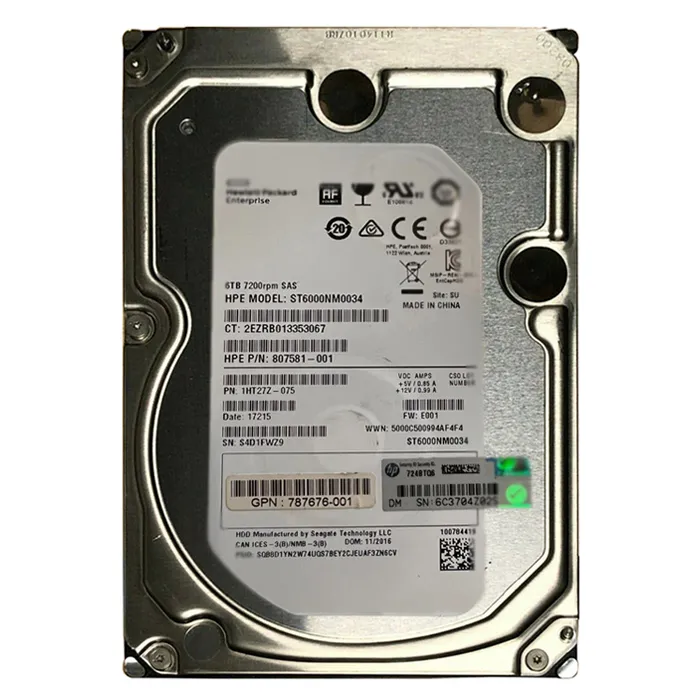 Seagate 1HT27Z-075 | 6TB 7200RPM SAS 12Gb/s 3.5-Inch Hard Drive Refurbished - Seagate refurbished available on Gotodirect