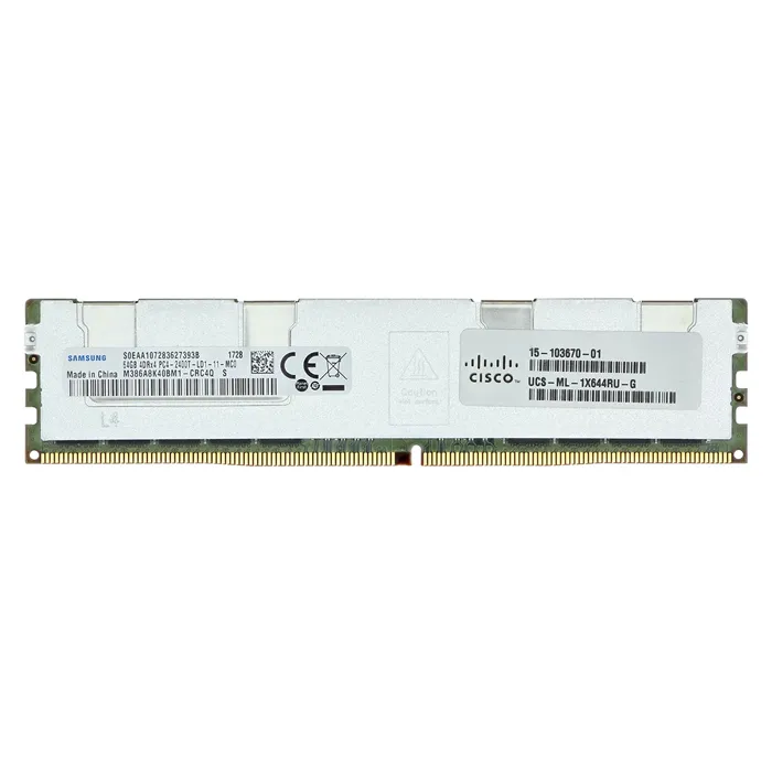 Samsung M386A8K40BM1-CRC4Q | 64GB DDR4-2400MHz PC4-19200 ECC Registered LRDIMM CL17 4Rx4 1.2V 288-Pin Memory Module Refurbished - Samsung refurbished available on Gotodirect