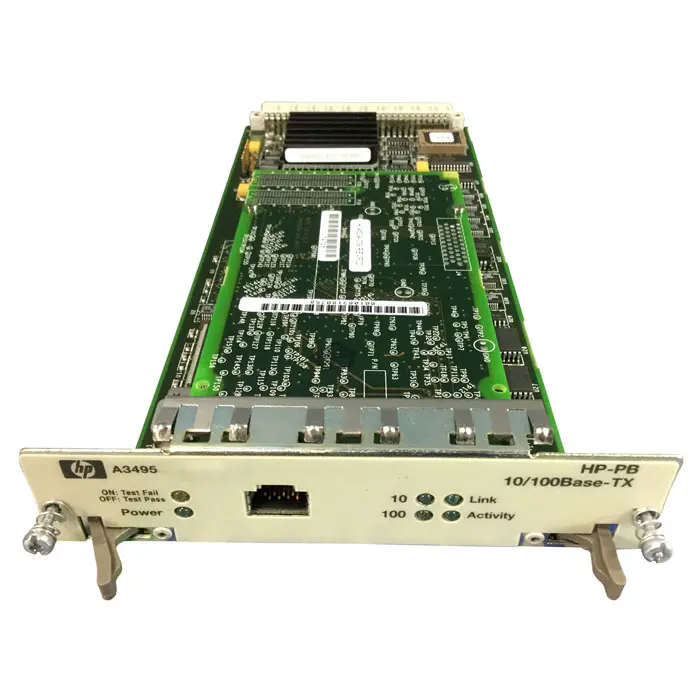 HP A3495-60201 | 1-Port 10/100Base-TX 100Mb/s Fast Ethernet LAN Network Adapter Refurbished - Hewlett-Packard (ou HP en abrégé) refurbished available on Gotodirect