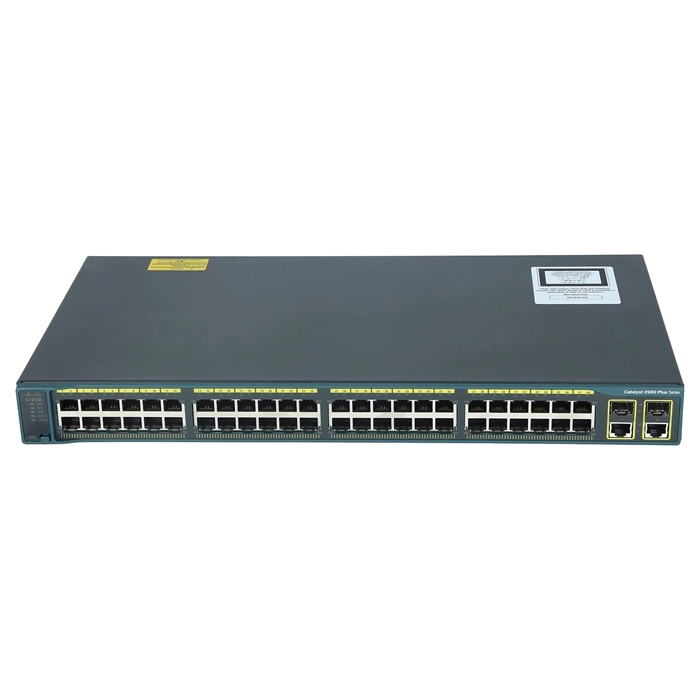 Buy Cisco WS-C2960+48TC-L-RF | Catalyst 2960-Plus Series 2960+48TC 48 x RJ-45 Ports 10/100Base-TX + 2 x RJ-45/SFP Ports Layer 2 Managed Rack-Mountable Fast Ethernet Network Switch Refurbished - $206.97 Cisco WS-C2960+48TC-L-RF | Catalyst 2960-Plus Series 2960+48TC 48 x RJ-45 Ports 10/100Base-TX + 2 x RJ-45/SFP Ports Layer 2 Managed Rack-Mountable Fast Ethernet Network Switch Refurbished - Cisco Systems Inc. refurbished available on Gotodirect