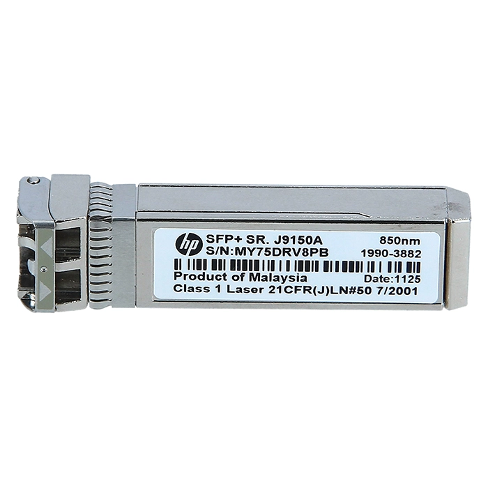 HP J9150-61201 | ProCurve X132 10Gb/s 10GBase-SR Multi-Mode Fibre 850nm 400m Duplex LC Connector SFP+ Transceiver Module Refurbished - Hewlett-Packard (ou HP en abrégé) refurbished available on Gotodirect