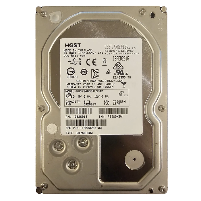 Buy EMC 118033265-03 | 3TB 7200RPM SAS 3.5-Inch Hard Drive for VNX5100/ 5200/ 5300 and 5400 Refurbished - $227.78 EMC 118033265-03 | 3TB 7200RPM SAS 3.5-Inch Hard Drive for VNX5100/ 5200/ 5300 and 5400 Refurbished - refurbished available on Gotodirect