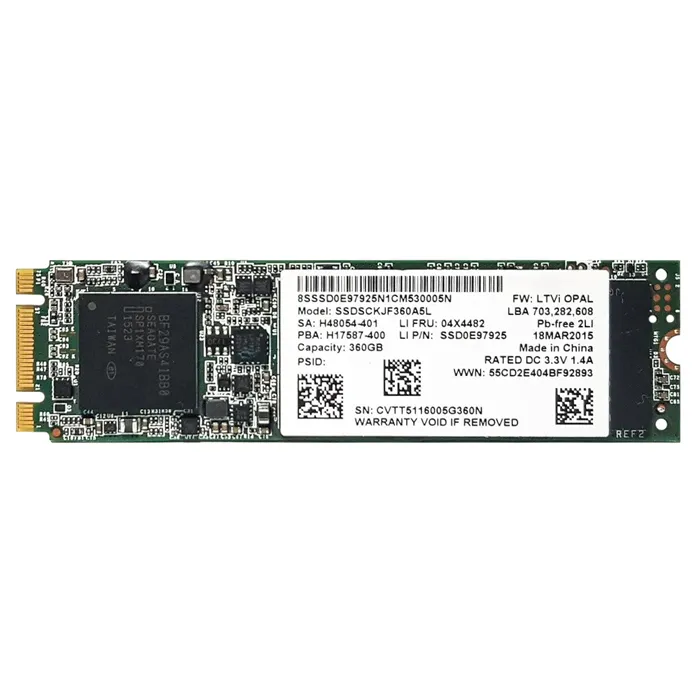 Lenovo 04X4482 | 256GB SATA 6Gb/s M.2 2280 Solid State Drive for ThinkPad X1 Carbon Refurbished - Lenovo refurbished available on Gotodirect