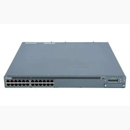 Buy Juniper EX4300-24T-TAA | EX4300 Series 24 x Ports 10/100/1000Base-T + 4 x QSFP+ Ports Layer 3 Managed 1U Rack-mountable Gigabit Ethernet Network Switch Refurbished - $817.69 Juniper EX4300-24T-TAA | EX4300 Series 24 x Ports 10/100/1000Base-T + 4 x QSFP+ Ports Layer 3 Managed 1U Rack-mountable Gigabit Ethernet Network Switch Refurbished - refurbished available on Gotodirect