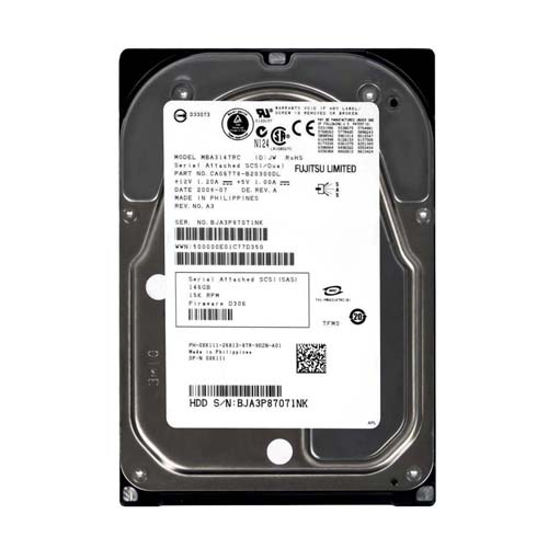 Dell XK111 | 146GB 15000RPM SAS 3Gb/s Hot-Swappable 16MB Cache 3.5-Inch Hard Drive for PowerEdge Servers Refurbished - Dell refurbished available on Gotodirect
