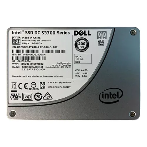 Intel SSDSC2BA200G3T | DC S3700 200GB Multi-Level Cell SATA 6Gb/s 2.5-Inch Solid State Drive Refurbished - Intel refurbished available on Gotodirect