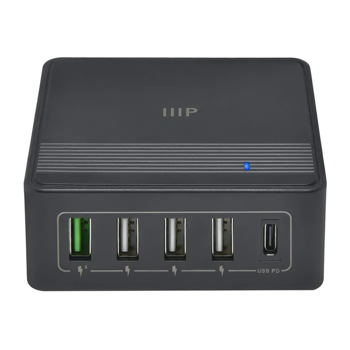 Monoprice 43791 | 60W USB‑C 5‑Port Desktop Charging Station Refurbished -  refurbished available on Gotodirect