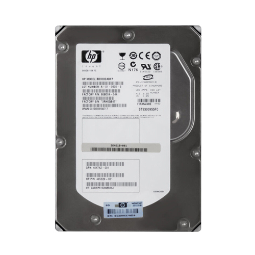 HP BD300DADFP | 300GB 10000RPM Fibre Channel 2Gb/s Hot-Pluggable Dual Port 3.5-inch Hard Drive Refurbished - Hewlett-Packard (ou HP en abrégé) refurbished available on Gotodirect