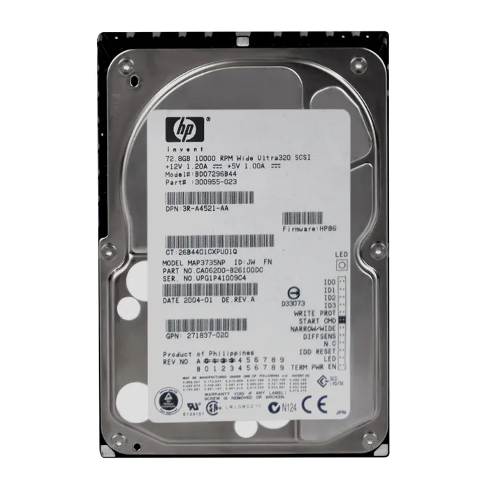 Fujitsu MAP3735NP | 72.8GB 10000RPM Ultra320 SCSI 8MB Cache 3.5-Inch Hard Drive Refurbished - Fujitsu refurbished available on Gotodirect