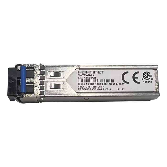 Fortinet FN-TRAN-LX | 1Gb/s 1000Base-LX Single-Mode Fibre 1310nm 10km LC Connector SFP (mini-GBIC) Transceiver Module Refurbished - Fortinet refurbished available on Gotodirect