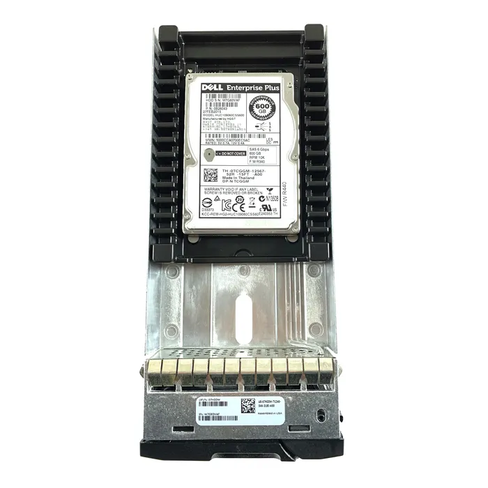 Dell 7H33W | 600GB 10000RPM SAS 6Gb/s Hot-Pluggable 3.5-Inch Hard Drive for EqualLogic Storage Array Refurbished - Dell refurbished available on Gotodirect