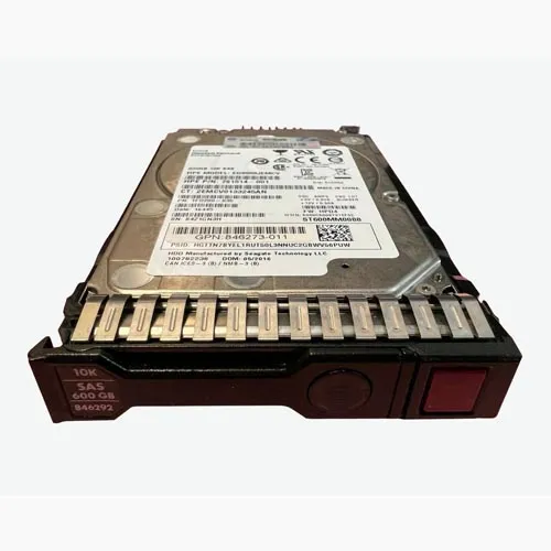 HP 846292-001 | 600GB 10000RPM SAS 12Gb/s (512n) Hot-Pluggable SFF 2.5-inch Enterprise Hard Drive for Gen8/10 ProLiant Server Refurbished - Hewlett-Packard (ou HP en abrégé) refurbished available on Gotodirect