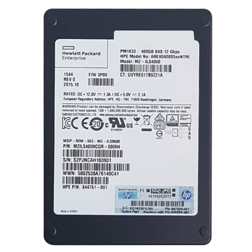 Samsung MZILS400HCGR-000H4 | PM1643 400GB Multi-Level-Cell SAS 12Gb/s 2.5-Inch Solid State Drive Refurbished - Samsung refurbished available on Gotodirect