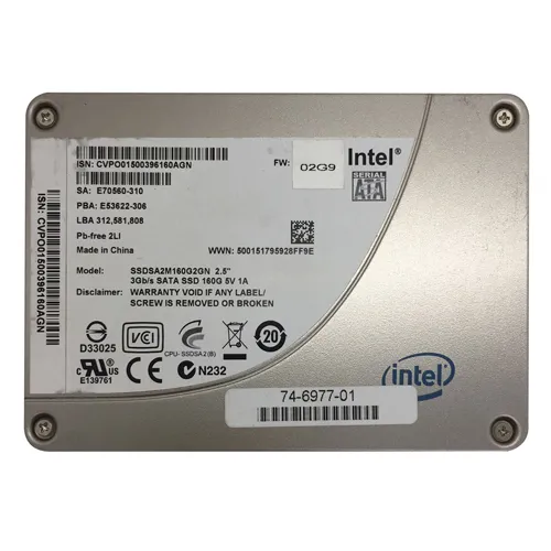 Intel SSDSA2M160G2GN | X25-M 160GB Multi-Level Cell SATA 3Gb/s 2.5-Inch Solid State Drive Refurbished - Intel refurbished available on Gotodirect