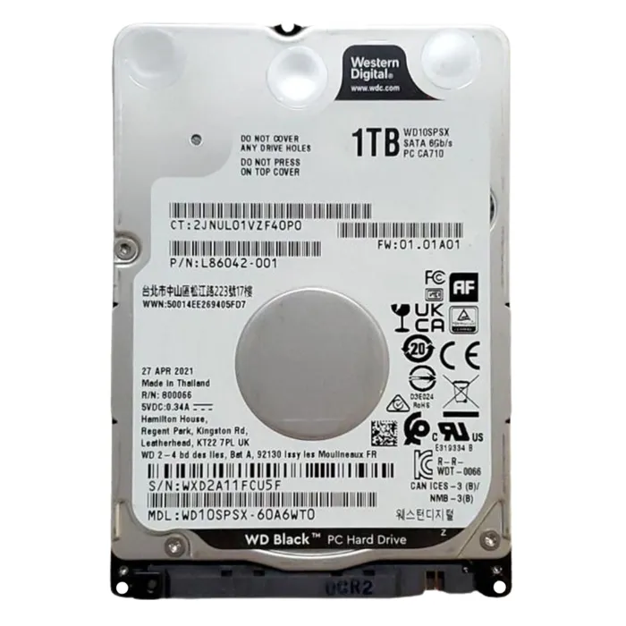 HP L86042-001 | 1TB 7200RPM Serial Advanced Technology Attachment (SATA) 6Gb/s 2.5-inch Hard Drive Refurbished - Hewlett-Packard (ou HP en abrégé) refurbished available on Gotodirect