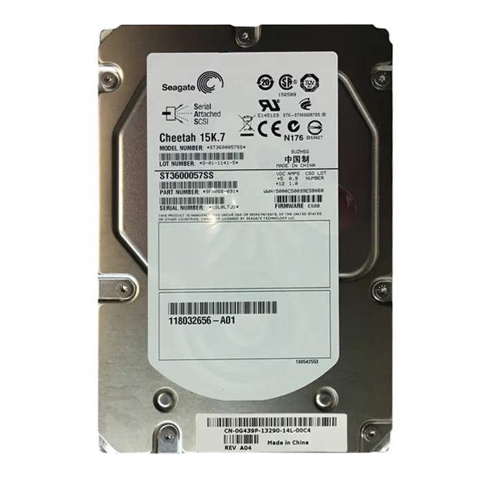 Dell 0G439P | 600GB 15000RPM SAS 6Gb/s 3.5-Inch Hard Drive Refurbished - Dell refurbished available on Gotodirect