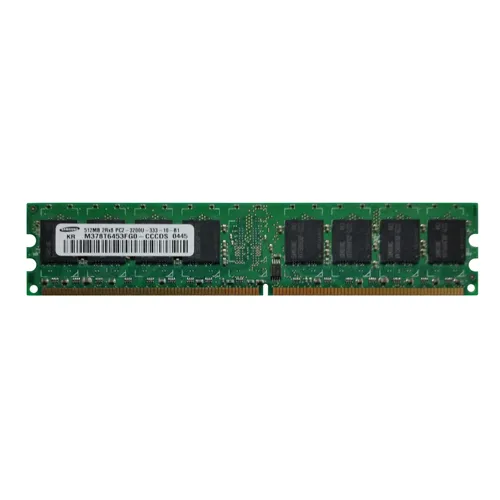 Samsung M378T6453FG0-CCCDS | 512MB DDR2-400MHz PC2-3200 Non-ECC Unbuffered UDIMM CL3 2Rx8 1.8V 240-Pin Memory Module Refurbished - Samsung refurbished available on Gotodirect