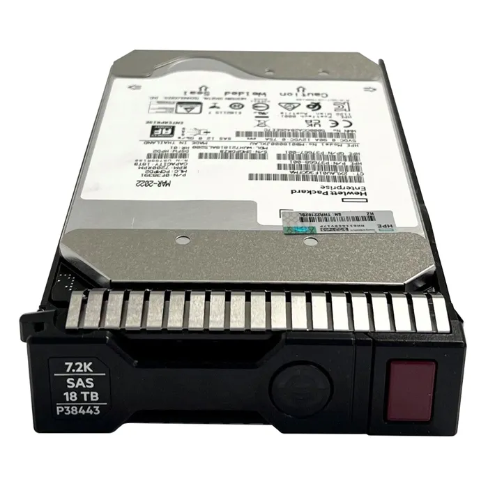 HP P38443-001 | 18TB 7200RPM 12Gb/s SAS 3.5-inch Hard Drive Refurbished - Hewlett-Packard (ou HP en abrégé) refurbished available on Gotodirect
