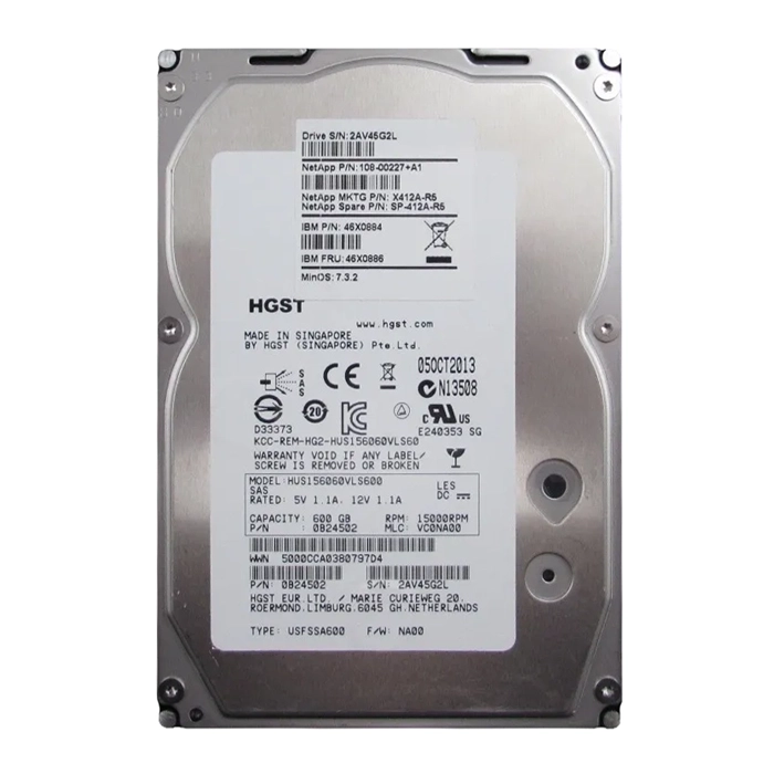 NetApp 108-00227+A1 | 600GB 15000RPM SAS 6Gb/s 64MB Cache 3.5-Inch Hard Drive Refurbished -  refurbished available on Gotodirect