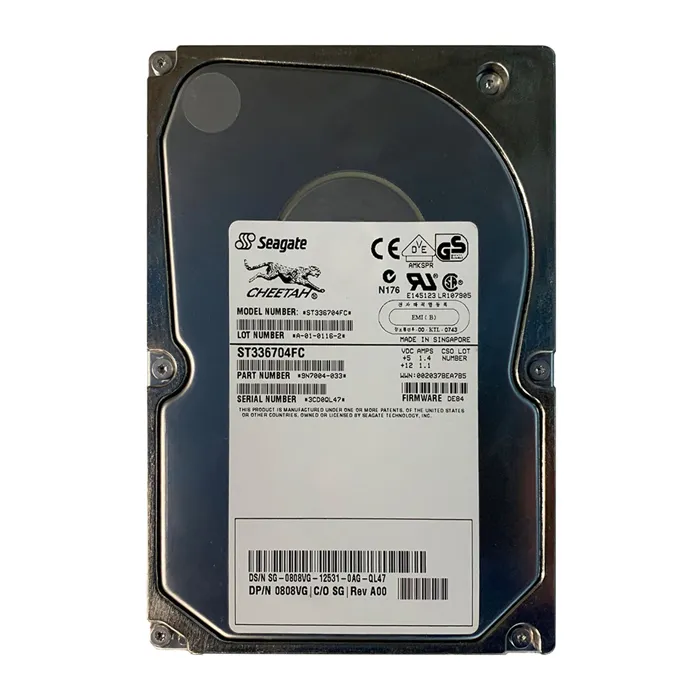 Seagate 9N7004-033 | Cheetah 36LP Series 36.7GB 10000RPM Fibre Channel 2Gb/s 4MB Cache (CE) 3.5-Inch Hard Drive Refurbished - Seagate refurbished available on Gotodirect