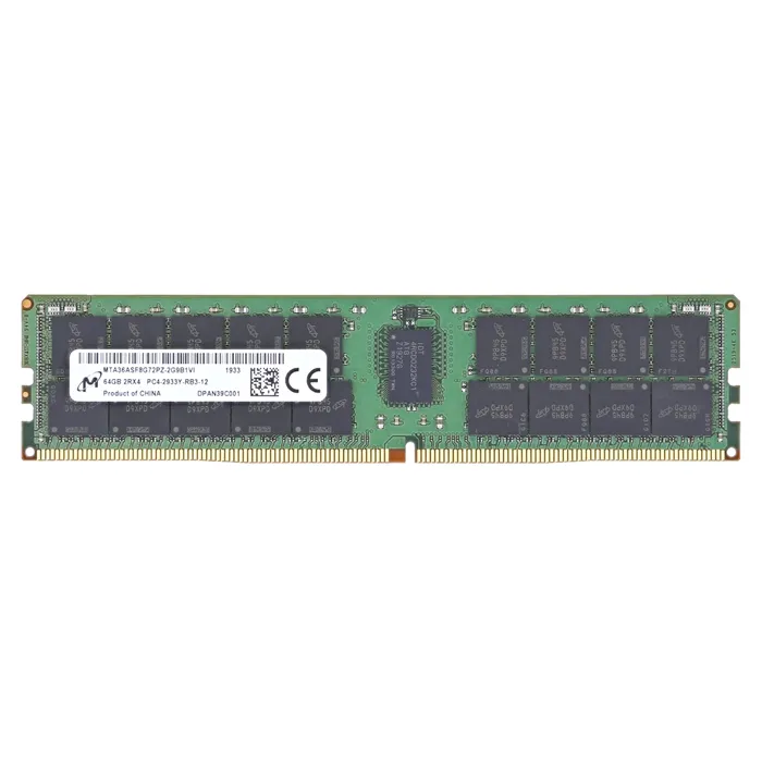 Micron MTA36ASF8G72PZ-2G9 | 64GB DDR4-2933MHz PC4-23400 ECC Registered RDIMM CL21 2Rx4 1.2V 288-Pin Memory Module Refurbished -  refurbished available on Gotodirect