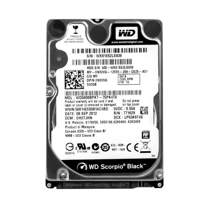 Dell 0N3VVG | 500GB 7200RPM SATA 3Gb/s Hot-Pluggable 16MB Cache 2.5-Inch Hard Drive for PowerEdge Server & PowerVault Storage Array Refurbished - Dell refurbished available on Gotodirect