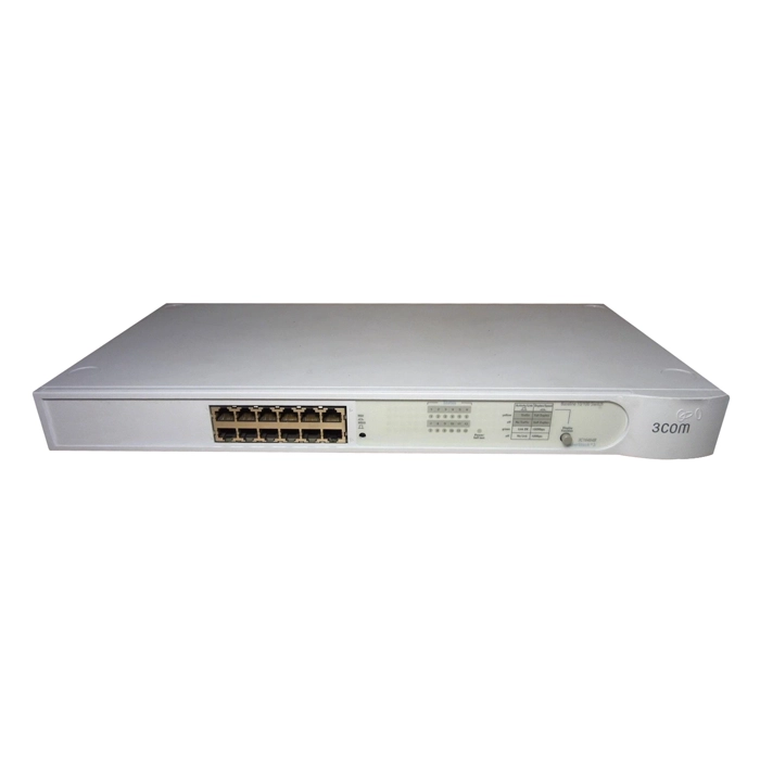 3Com 3C16464B-UK | SuperStack II 12 x RJ-45 Ports 10/100Base-TX Layer 2 Managed Rack-mountable Fast Ethernet Network Switch Refurbished -  refurbished available on Gotodirect