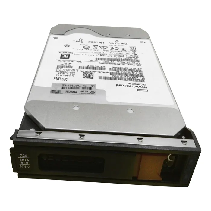 HP 861610-001 | 8TB 7200RPM SATA 6GB/s Hot-Pluggable 3.5-Inch LPc Hard Drive for ProLiant Gen8/Gen9/Gen10/Gen10+/Gen11 Servers Refurbished - Hewlett-Packard (ou HP en abrégé) refurbished available on Gotodirect