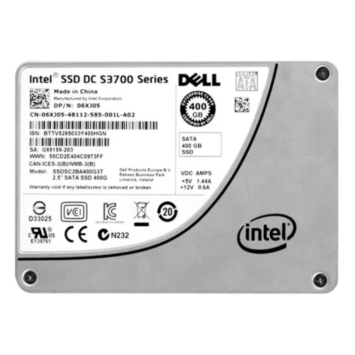 Intel SSDSC2BA400G3T | DC S3700 400GB Multi-Level Cell SATA 6Gb/s 2.5-Inch Solid State Drive Refurbished - Intel refurbished available on Gotodirect