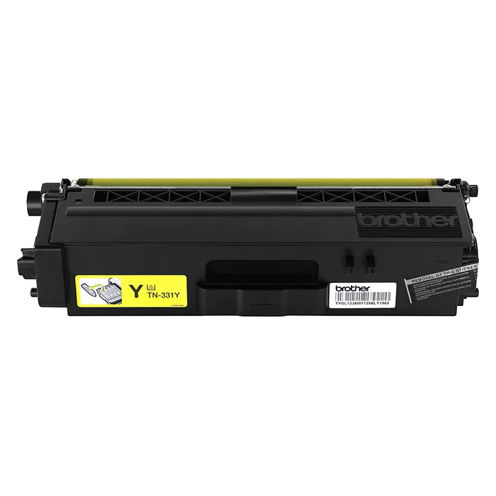 Brother TN331Y | Standard Yield Toner Yellow for HL-L8250CDN/ HL-L8350CDW/ HL-L8350CDWT/ MFC-L8600CDW/ MFC-L8850CDW Refurbished - Brother refurbished available on Gotodirect