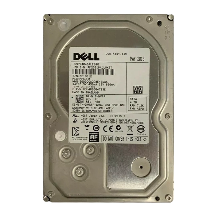 HGST HUS724040ALE640 | Ultrastar 7K4000 Series 4TB 7200RPM SATA 6Gb/s 64MB Cache 512e 3.5-inch Enterprise Hard Drive Refurbished - HGST (a subsidiary of Western Digital) refurbished available on Gotodirect