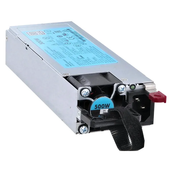 HP 723595-501 | 500-Watts 80-Plus Platinum Hot-Pluggable Redundant Power Supply for ProLiant DL360/DL380/ML350 Gen9 Server Refurbished - Hewlett-Packard (ou HP en abrégé) refurbished available on Gotodirect