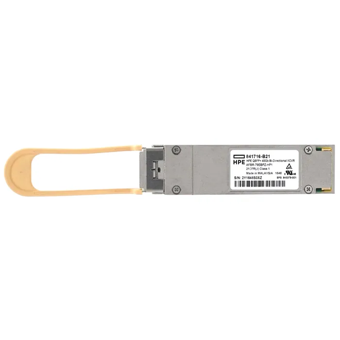 HP 841716-B21 | 40Gb/s 40GBase-SR-BiDi Multi-Mode Fibre 850nm 100m Duplex LC Connector QSFP+ Transceiver Module Refurbished - Hewlett-Packard (ou HP en abrégé) refurbished available on Gotodirect