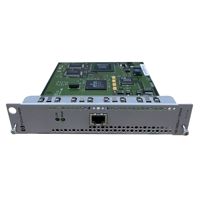 HP J4115A#ABA | ProCurve Switch 100/1000Base-T RJ-45 1 Port Gigabit Ethernet Expansion Module Refurbished - Hewlett-Packard (ou HP en abrégé) refurbished available on Gotodirect