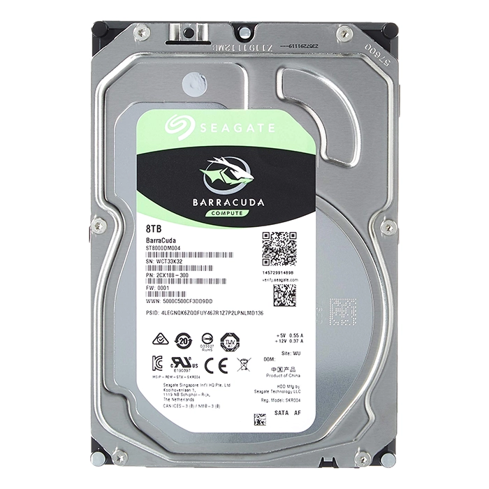 Seagate ST8000DM004 | BarraCuda 8TB 5400RPM SATA 6Gb/s 256MB Cache (512e) 3.5-Inch Hard Drive Refurbished - Seagate refurbished available on Gotodirect