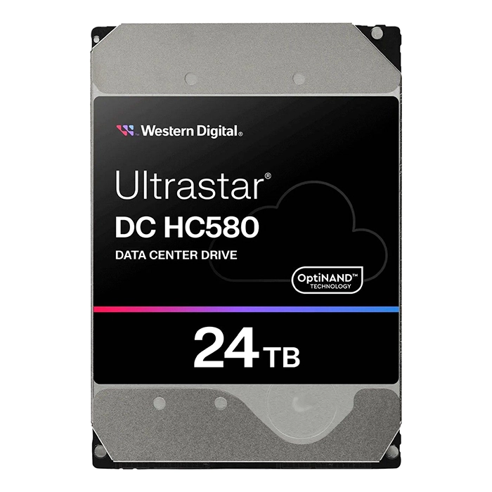 Western Digital WUH722424AL5204 | Ultrastar DC HC580 24TB 3.5-inch 12GB/s SAS 7200RPM 512MB Cache 512e/4Kn Base SE Data Center Hard Drive Refurbished - Western Digital refurbished available on Gotodirect