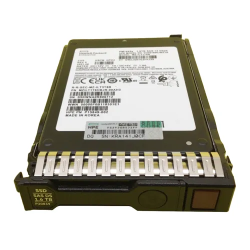 Buy HP P20839-001 | 1.6TB SAS 12Gb/s Mixed Use 2.5-Inch Solid State Drive Refurbished - $955.95 HP P20839-001 | 1.6TB SAS 12Gb/s Mixed Use 2.5-Inch Solid State Drive Refurbished - Hewlett-Packard (ou HP en abrégé) refurbished available on Gotodirect