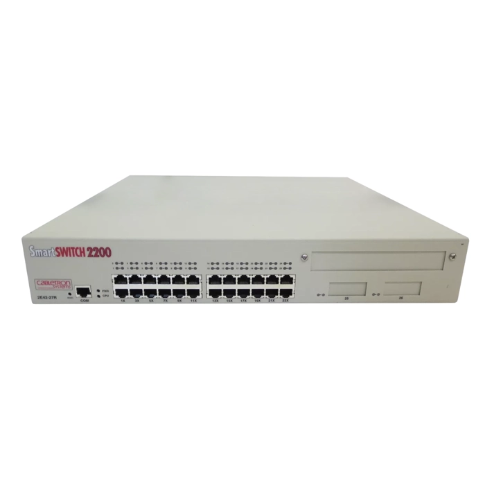 Enterasys 2E42-27R | External SmartSwitch 2200 24-Ports 10Base-T RJ45 Refurbished -  refurbished available on Gotodirect
