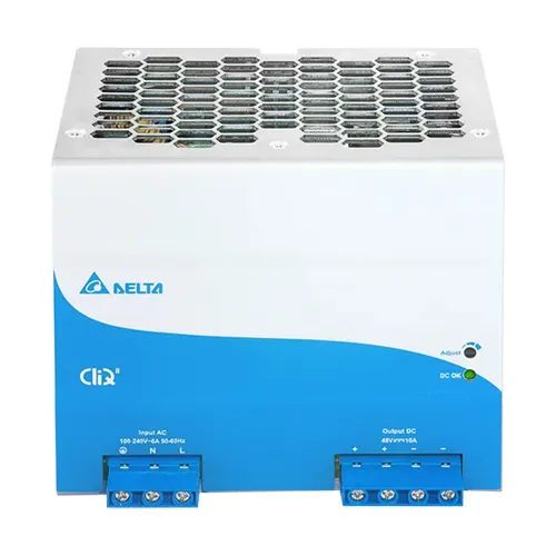 Delta DRP048V480W1BA | 480-Watt 48V 10A DIN Rail Power Supply Refurbished -  refurbished available on Gotodirect